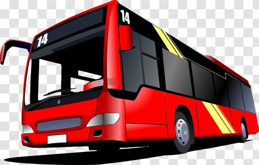Bus Royalty-free Stock Photography Clip Art - Transit - Vector Material Transparent PNG