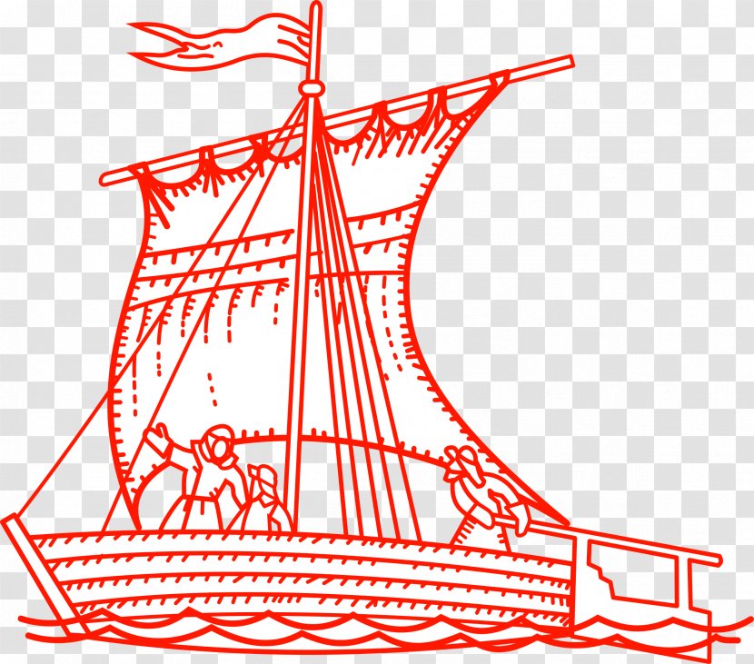 Sailing Ship Clip Art - Text Transparent PNG