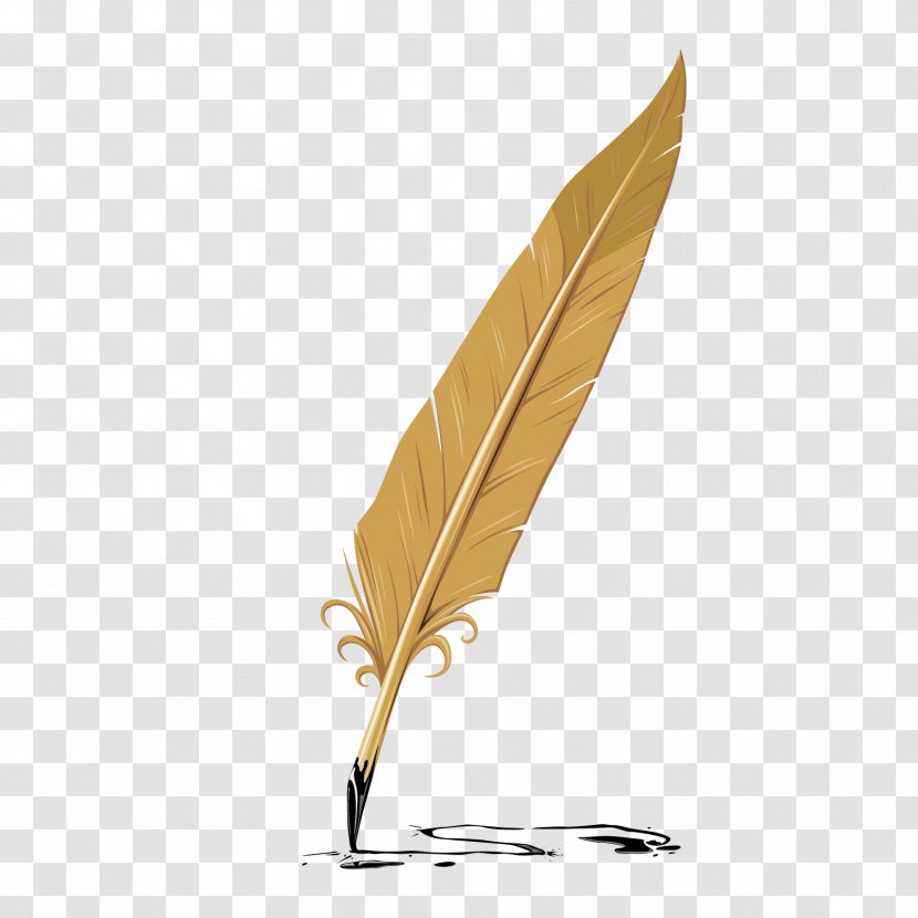 Quill Pen Chandey Kabo Book Writing - Ink Transparent PNG
