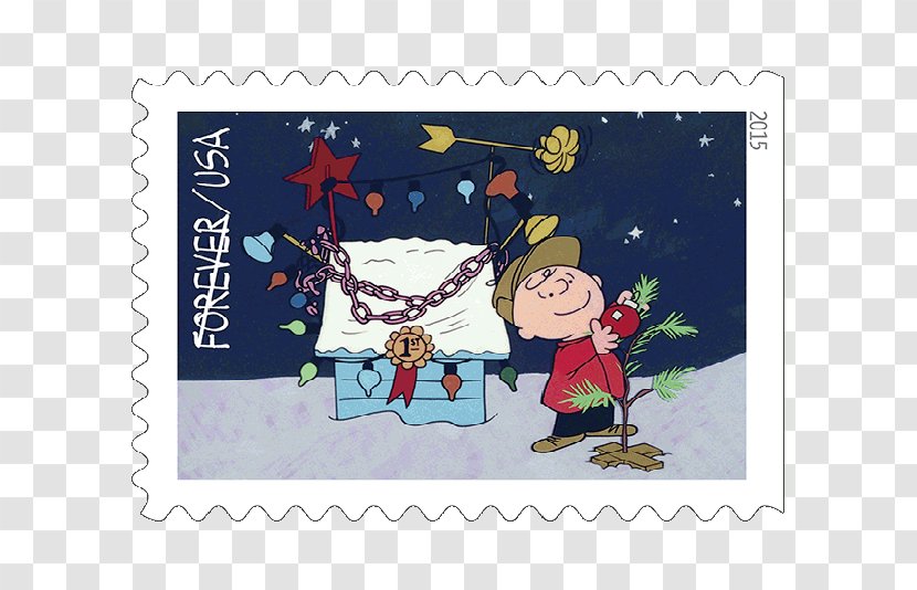 Charlie Brown Pig-Pen Snoopy Postage Stamps Television Special - Snowman - Christmas Transparent PNG