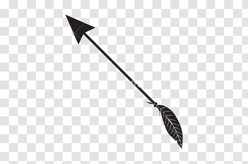 Arrow Boho-chic Symbol - Leaf - Boho Transparent PNG
