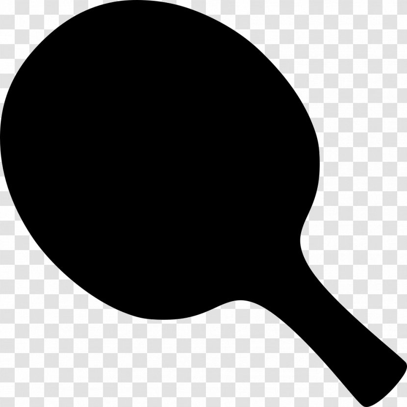 Ping Pong Paddles & Sets Racket - Black And White - Table Tennis Transparent PNG