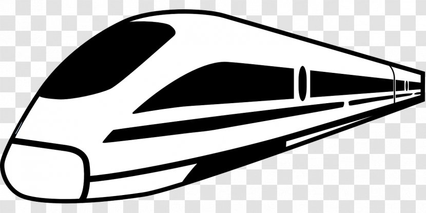 Rail Transport Train Rapid Transit High-speed Clip Art - Automotive Design Transparent PNG