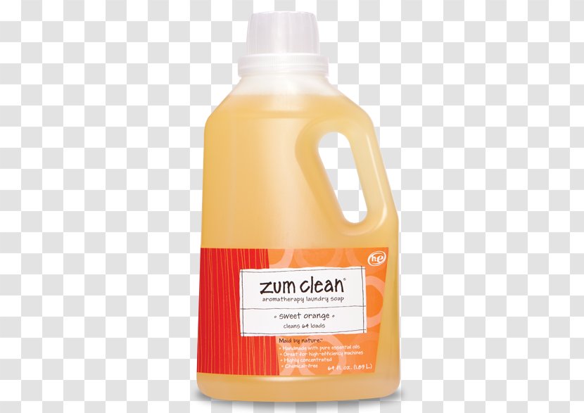 Indigo Wild Zum Clean Laundry Soap Detergent Cleaning - Fluid - Sweet Orange Transparent PNG