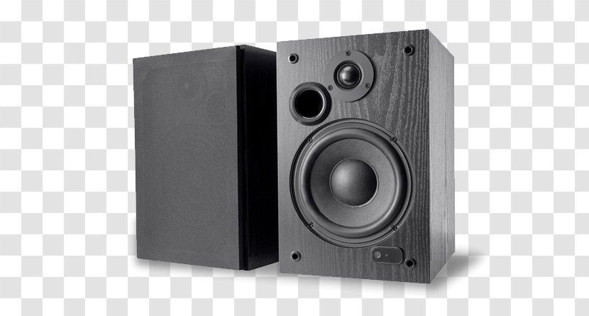 Computer Speakers Loudspeaker Monoprice Bookshelf Speaker Subwoofer Transparent PNG