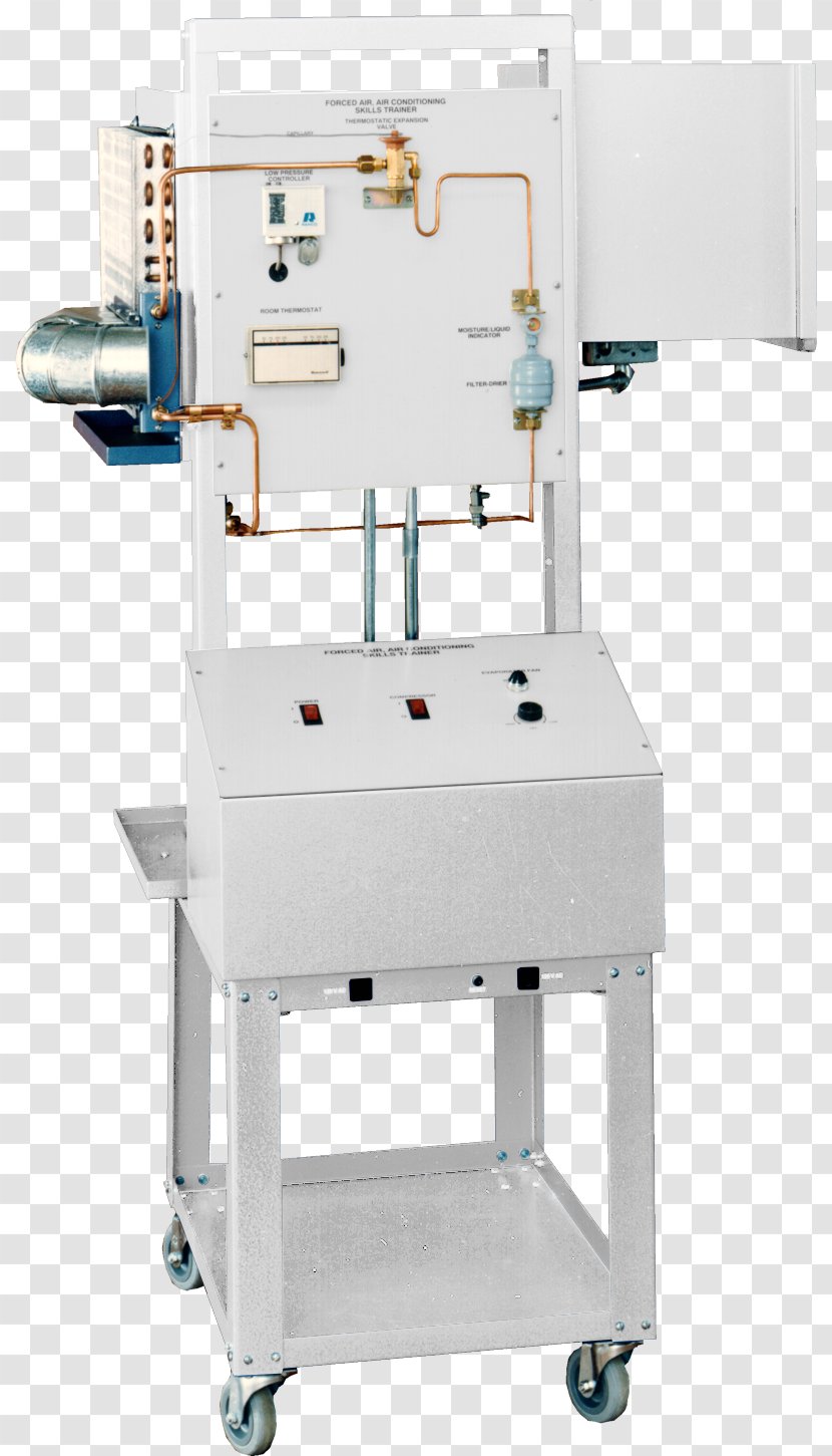 Air Conditioning Forced-air Evaporator Chiller Machine - Handler Transparent PNG