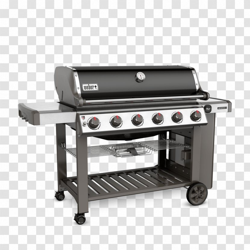 Barbecue Weber Genesis II E-610 GBS Weber-Stephen Products Natural Gas Transparent PNG