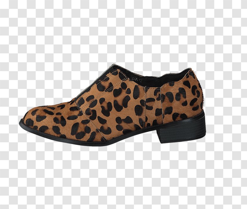 Leopard Slip-on Shoe Brown Botina Fashion Boot - Walking Transparent PNG