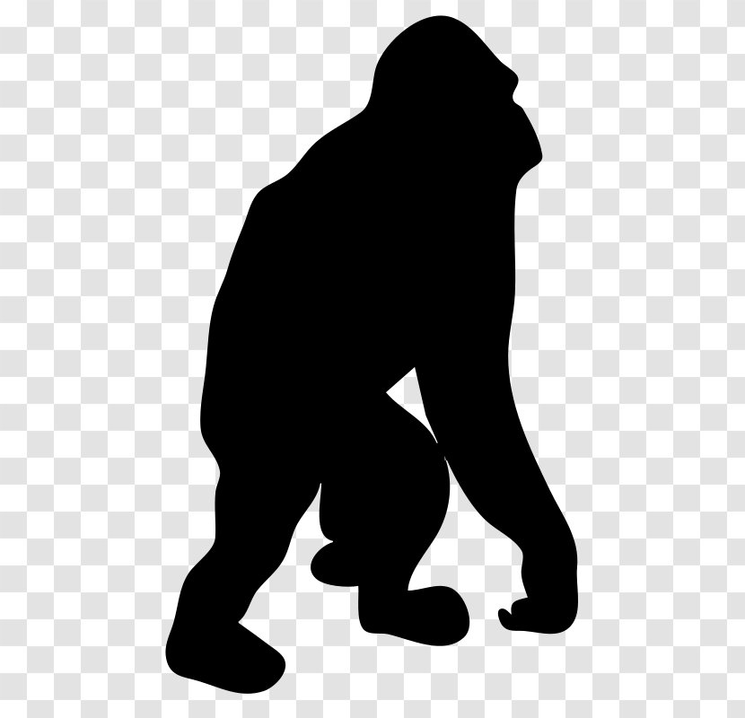 Orangutan Chimpanzee Clip Art - Cartoon Transparent PNG