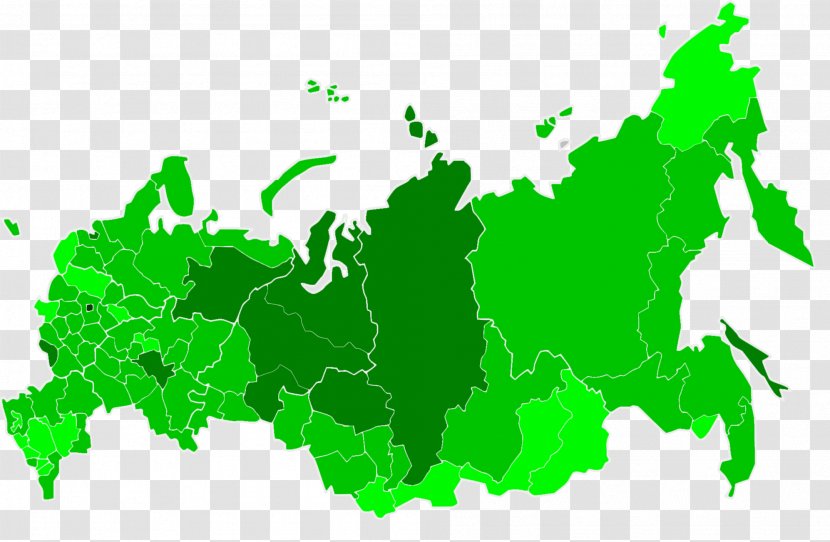 Federal Subjects Of Russia United States Map Transparent PNG