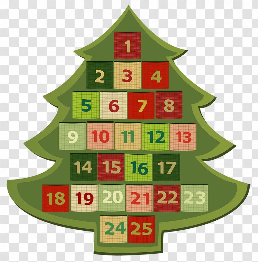 Advent Calendars Christmas Clip Art - Decoration - Calendar Transparent PNG