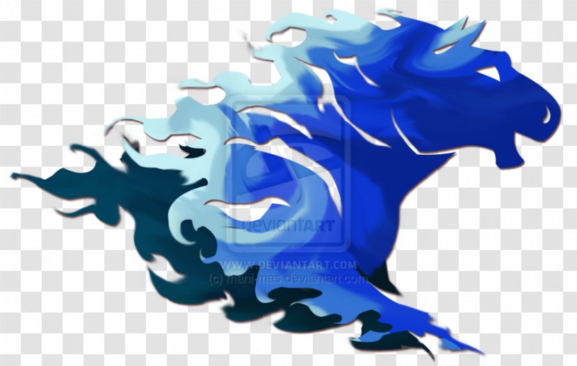 Horse Fire Flame Desktop Wallpaper - Blue Transparent PNG