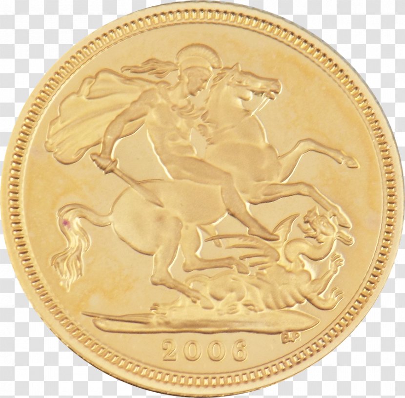 Gold Coin Britannia Numismatics - Coins Transparent PNG