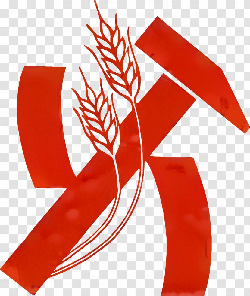 Red Background Ribbon - Logo Transparent PNG