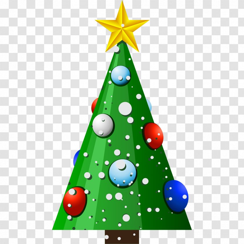 Christmas Tree Sticker Fir Transparent PNG