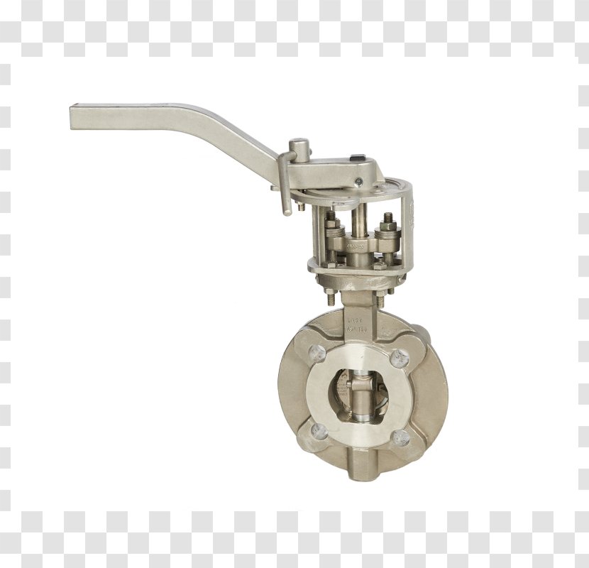 Butterfly Valve Ball Flange Stainless Steel Transparent PNG