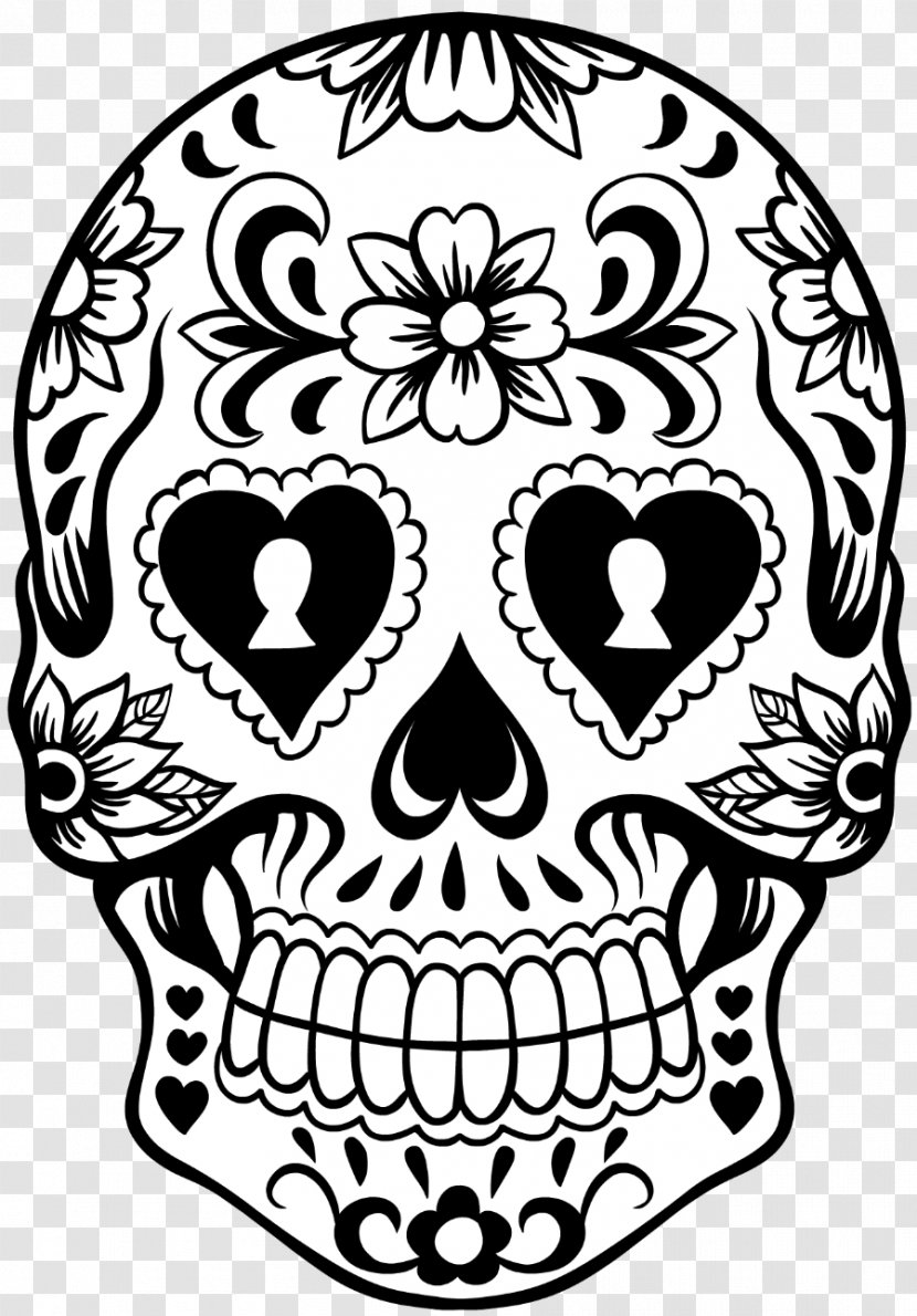 Calavera Coloring Book Skull Day Of The Dead Calaca Transparent PNG
