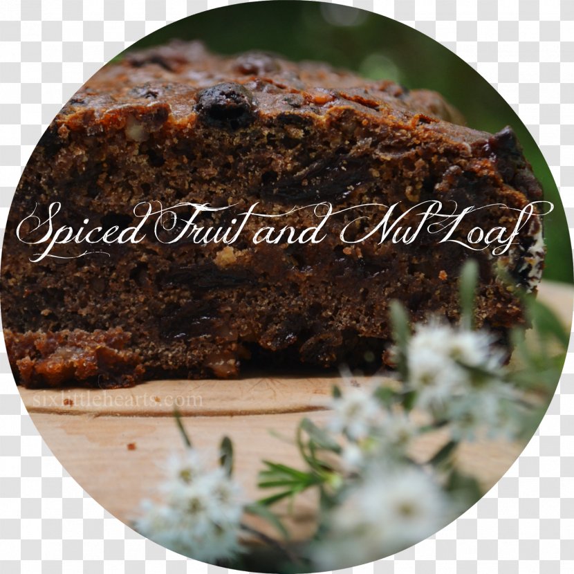 Chocolate Brownie Cake Nut Roast Spread - Baking Touched Transparent PNG