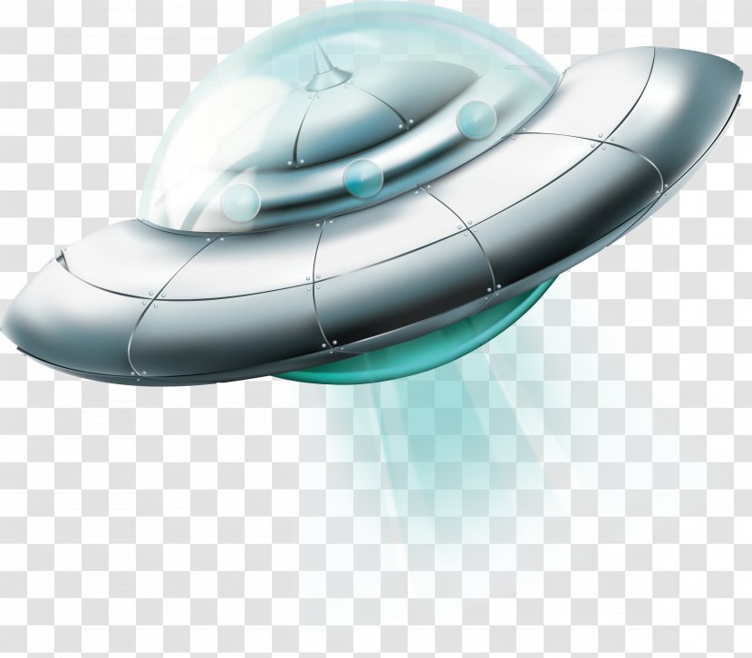 Unidentified Flying Object Saucer Icon - Technology - Silver UFO Transparent PNG