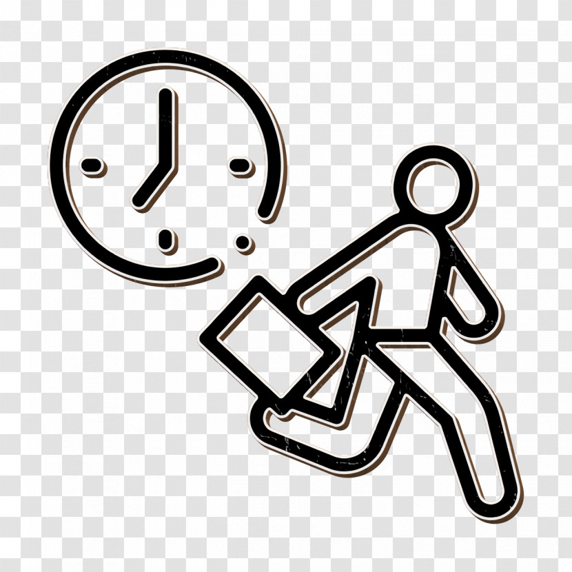 Working Hours Icon Run Icon Time Icon Transparent PNG