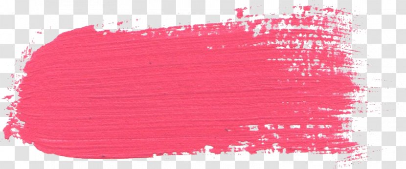 Paint Brushes Wood Flooring Lip - Pink - Red Transparent PNG
