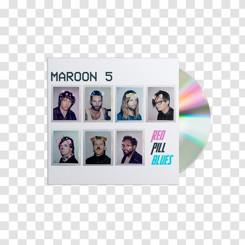 Red Pill Blues Tour Maroon 5 Album Interscope Records - Silhouette - Blue Or Transparent PNG