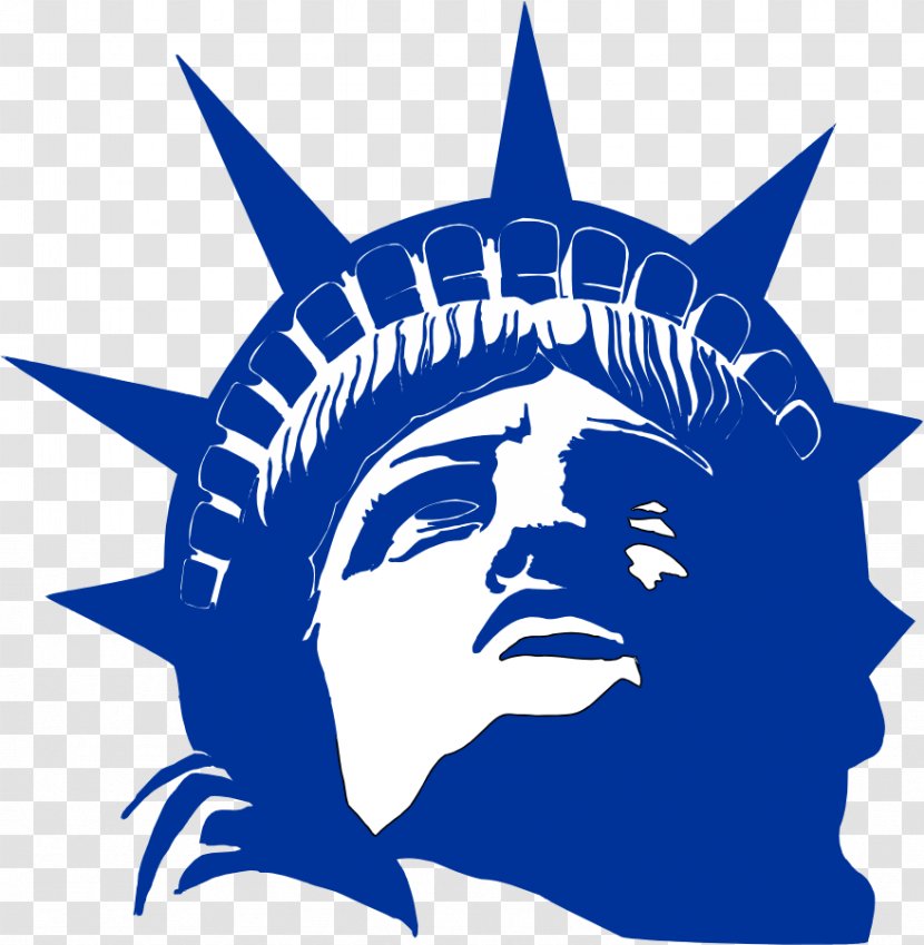 Statue Of Liberty Royalty-free - Black And White Transparent PNG
