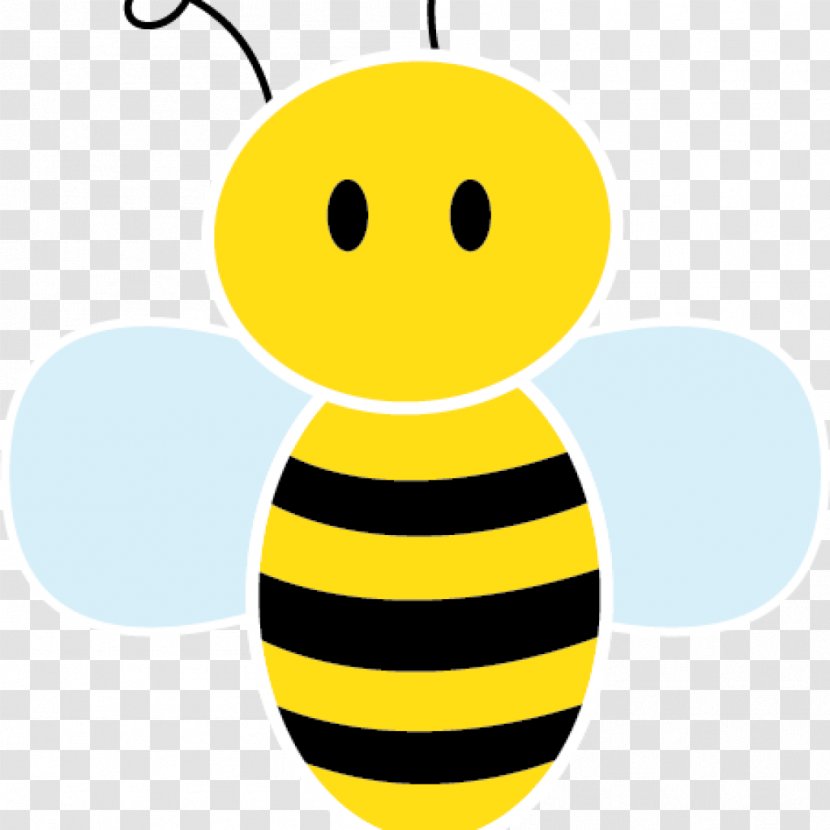 Clip Art Honey Bee Openclipart Image - Cartoon Transparent PNG