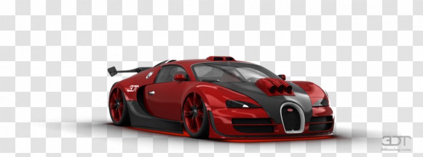 Bugatti Veyron City Car Automotive Design - Play Vehicle Transparent PNG