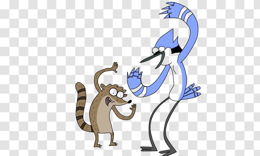Mordecai Rigby Drawing Animation Episode - Animal Figure - Show Transparent PNG