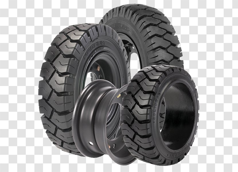 Tread Rim Tire Forklift Industry - Natural Rubber - Truck Transparent PNG