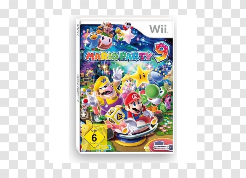 Mario Party 9 8 Bros. Wii - Luigi Transparent PNG
