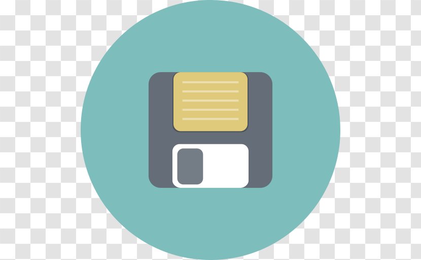 Floppy Disk Backup Storage - Save Button Transparent PNG
