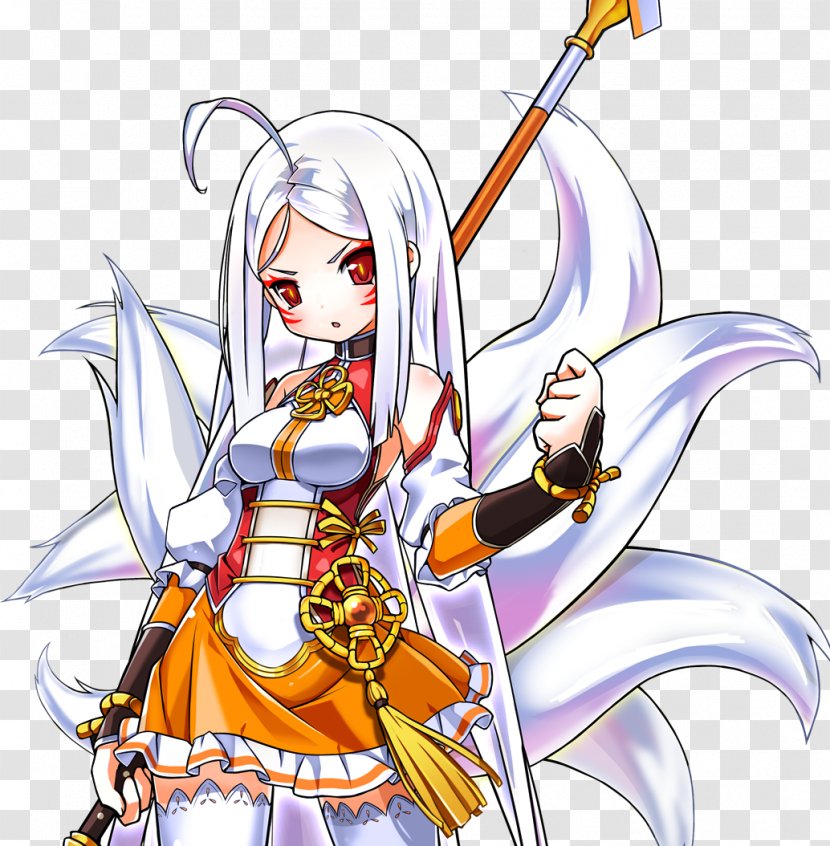 Elsword Art Character Massively Multiplayer Online Game - Flower - Sword Transparent PNG