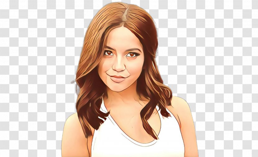 Hair Cartoon - Smile - Artificial Integrations Caramel Color Transparent PNG