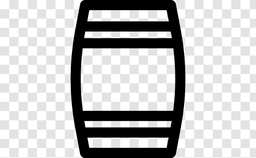 Cask - Black And White - Rectangle Transparent PNG