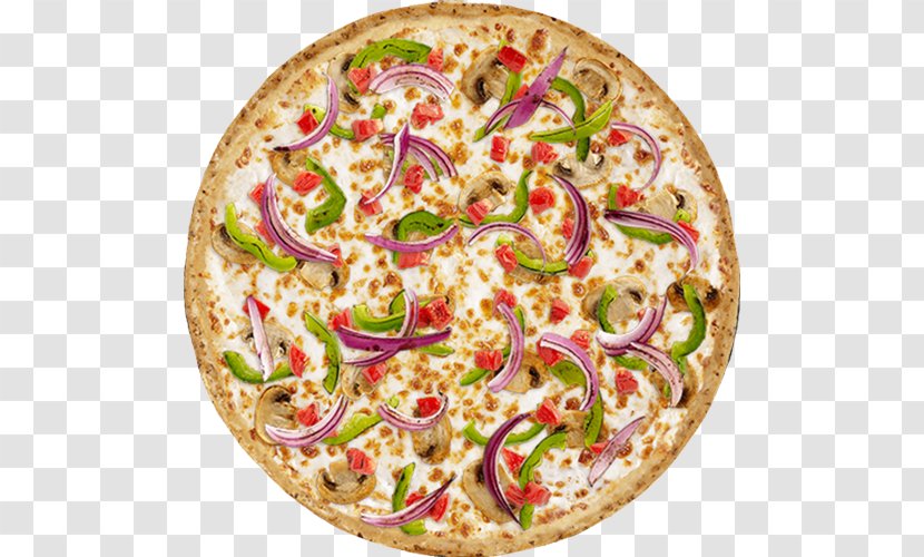 California-style Pizza Sicilian Vegetarian Cuisine Veggie Burger - Tarte Flamb%c3%a9e Transparent PNG