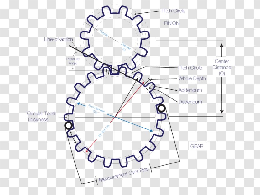 Circle Modul Gear Point Cercul Orizontal (Limbul) - Rack And Pinion Transparent PNG