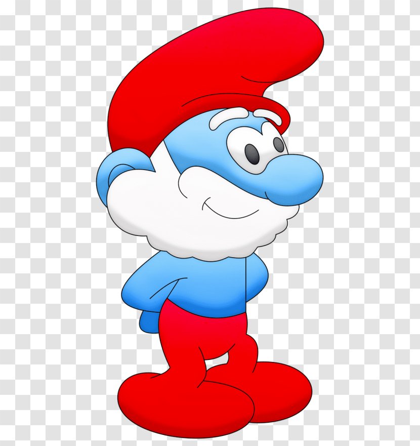 Papa Smurf Smurfette The Smurfs Gargamel Image - Red - Transparent Background Transparent PNG