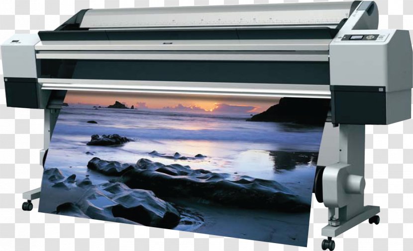 Paper Wide-format Printer Printing Epson - Large Format Transparent PNG