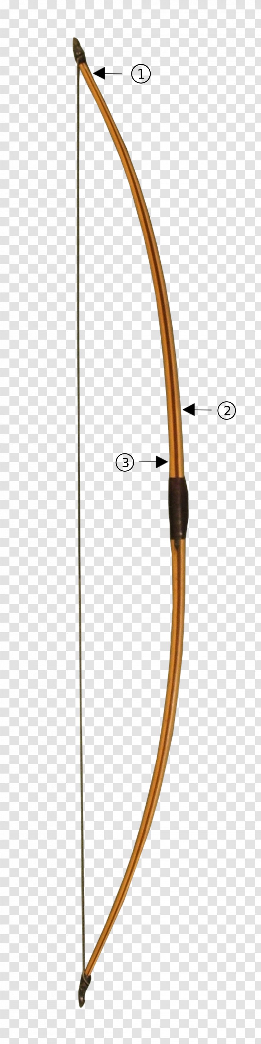 Middle Ages English Longbow Bow And Arrow - Bartender Transparent PNG
