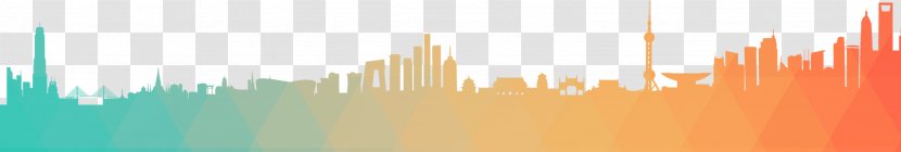 Silhouette Color Gratis - Orange - City Transparent PNG