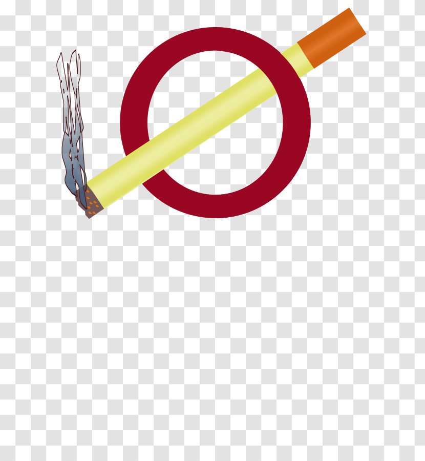 Smoking Ban Sign Clip Art - No Icon Transparent PNG