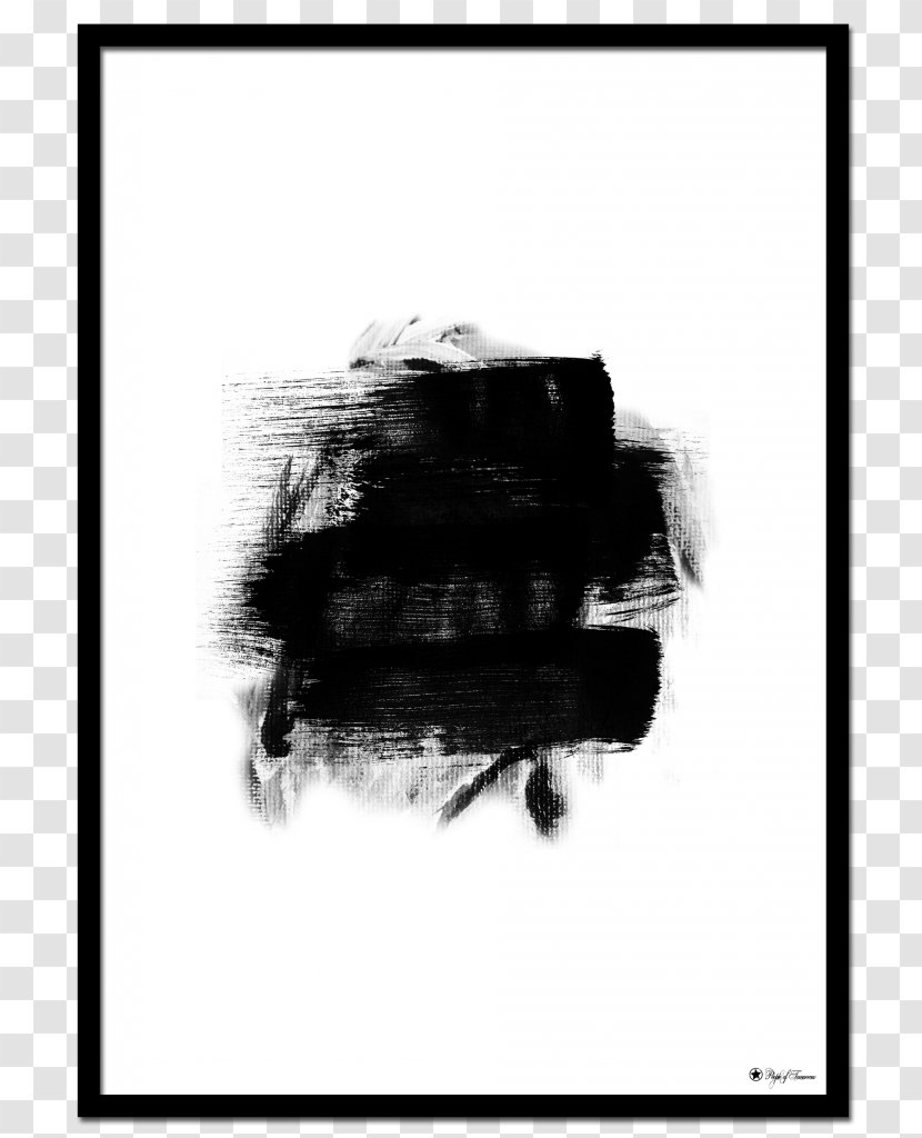 Drawing Abstract Art Graphic Design Picture Frames - Minimalism - Black Brush Transparent PNG