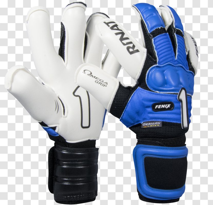 Guante De Guardameta Glove Goalkeeper Blue Football - White - Gloves Transparent PNG