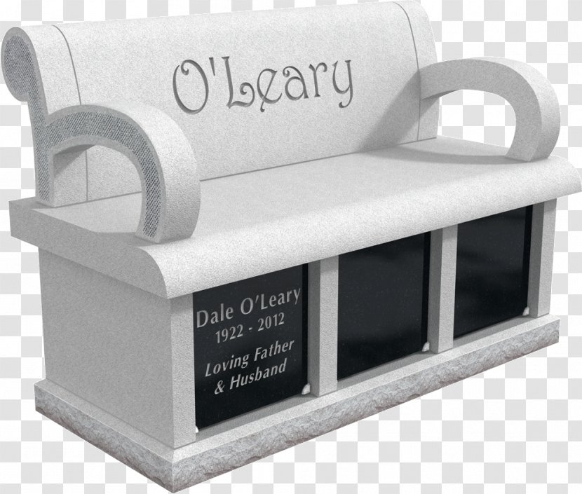Memorial Bench Columbarium Cemetery Cremation - Burial Transparent PNG
