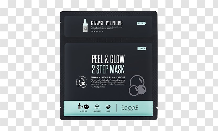 Facial Mask K-Beauty Skin GeForce - Cleanser - Step Care Transparent PNG