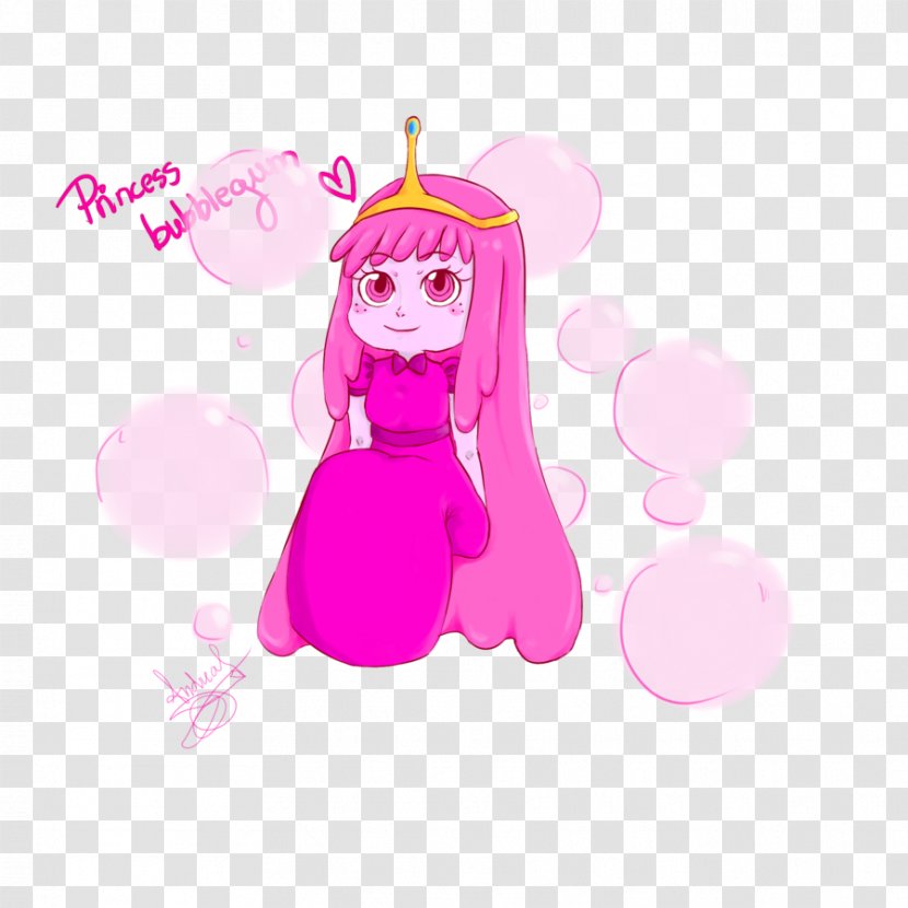 Pink M Doll Clip Art - Princess Bubblegum Transparent PNG