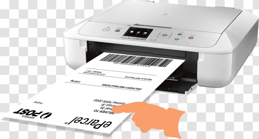 Inkjet Printing Paper Label Printer DHL EXPRESS - Box Transparent PNG