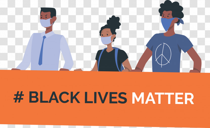 Black Lives Matter STOP RACISM Transparent PNG